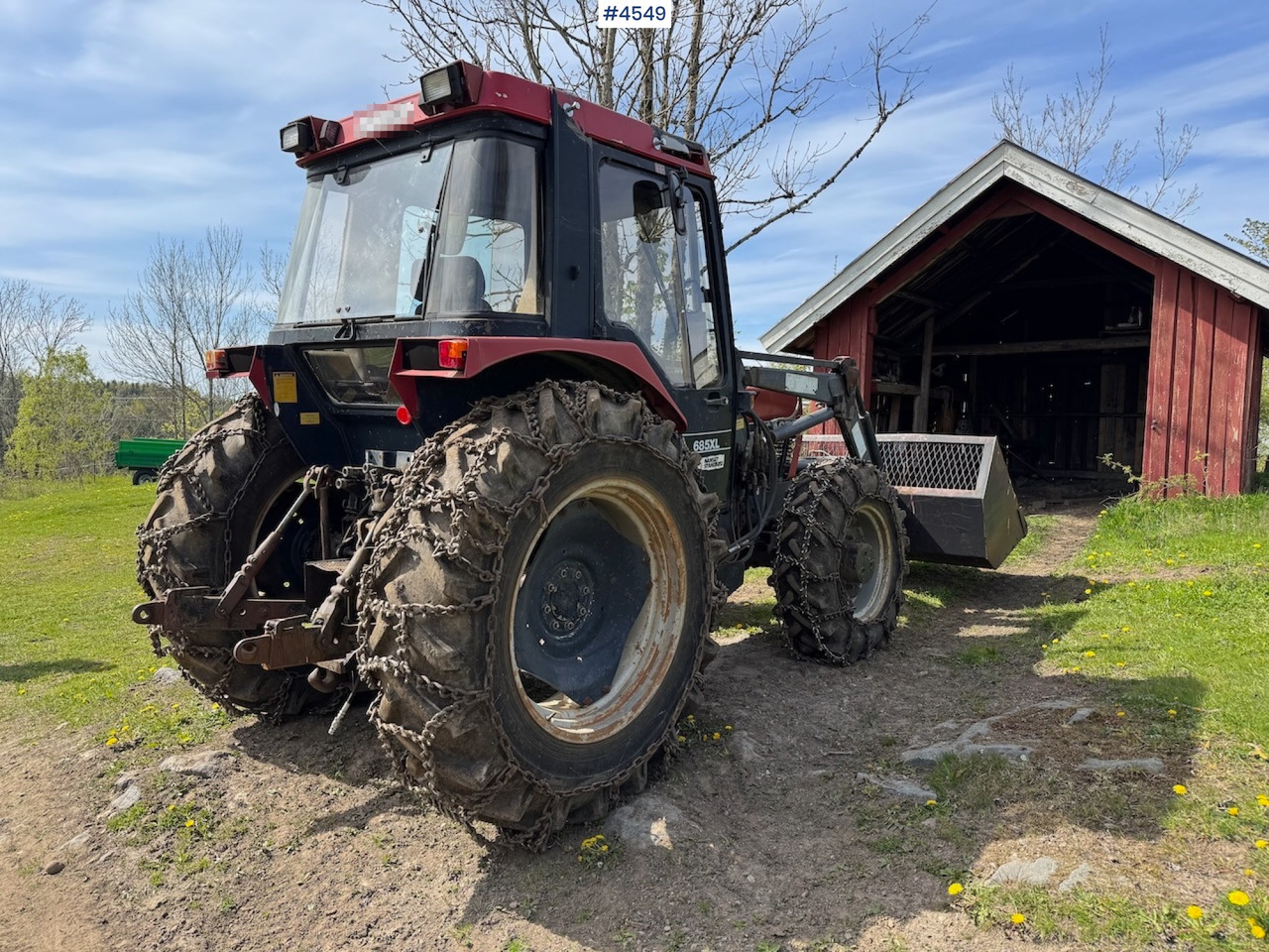 1987 Case 685 XL w/front loader. - Trator: foto 5 1987 Case 685 XL w/front loader. - Trator: foto 5