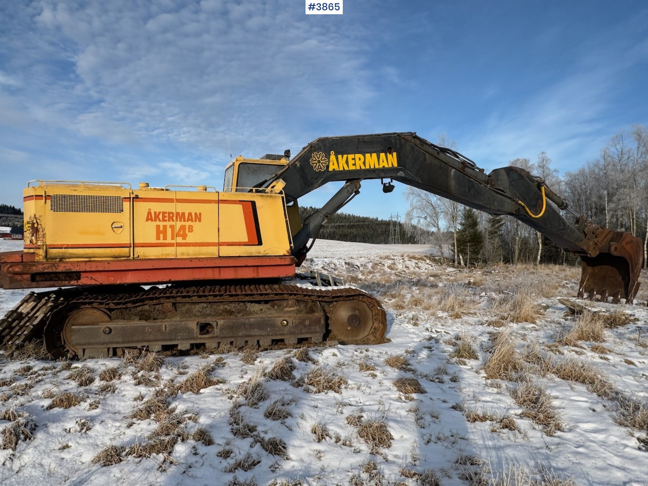 1988 Åkerman H14B w/ bucket - Escavadeira: foto 2 1988 Åkerman H14B w/ bucket - Escavadeira: foto 2