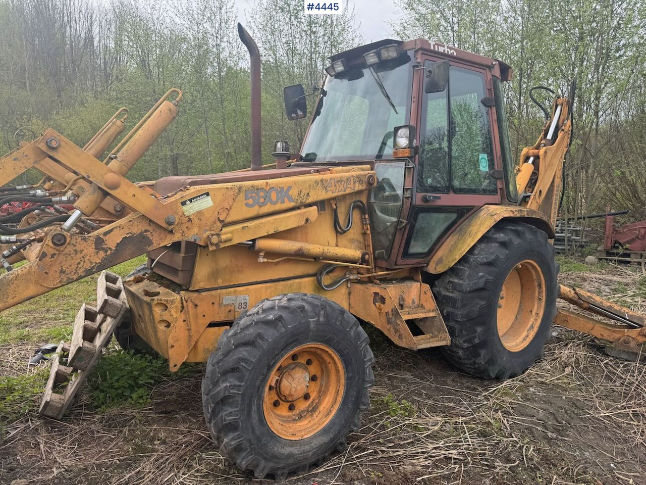 1989 Case 580K 4x4 Tractor excavator - Trator: foto 5 1989 Case 580K 4x4 Tractor excavator - Trator: foto 5