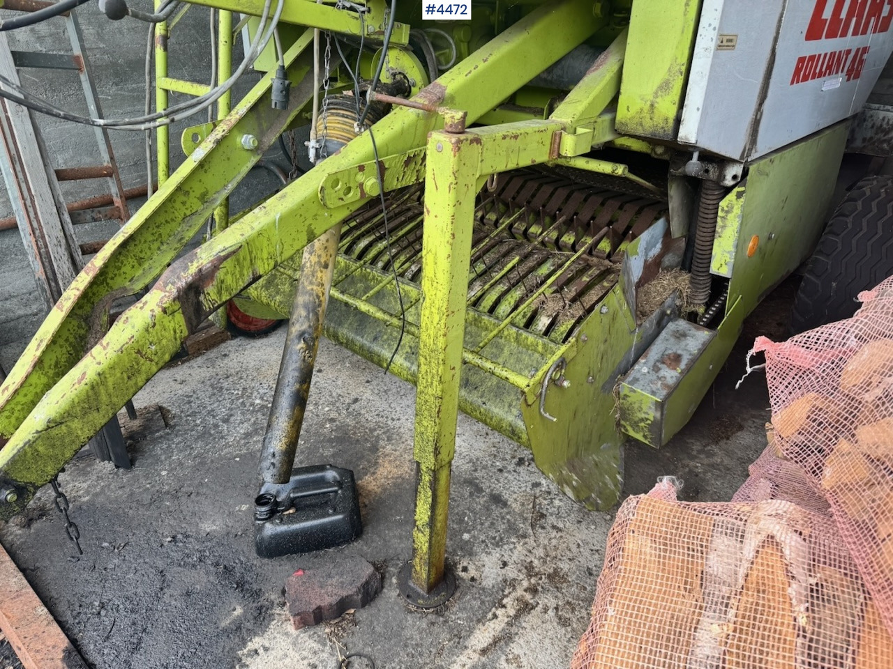 1990 Claas Rollant 46 Round Baler - Máquina para produção de feno: foto 4 1990 Claas Rollant 46 Round Baler - Máquina para produção de feno: foto 4