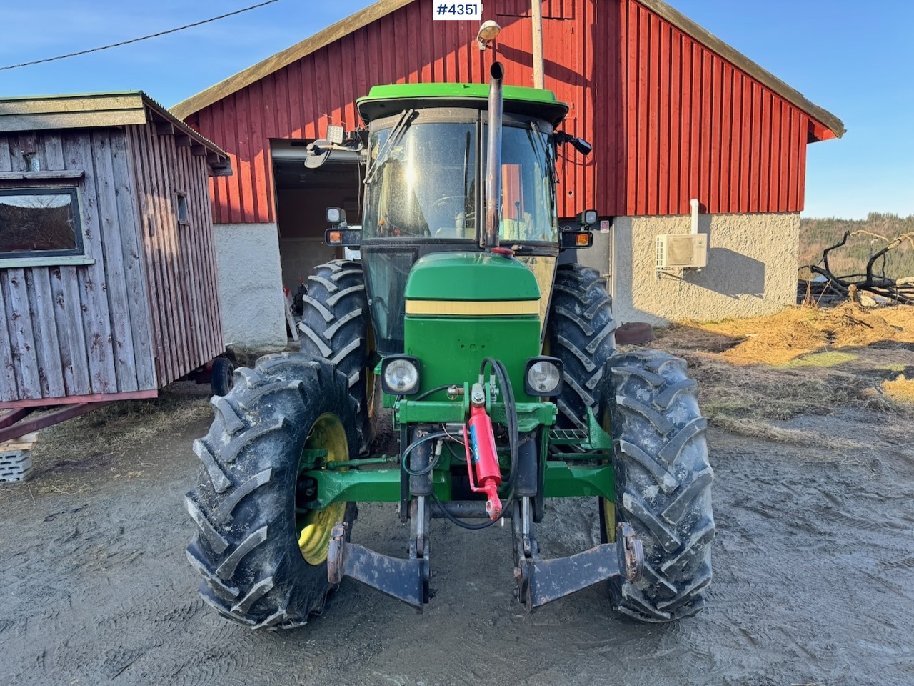 1991 John Deere 2850 4x4 Synchron w/ front hydraulics. - Trator: foto 3 1991 John Deere 2850 4x4 Synchron w/ front hydraulics. - Trator: foto 3