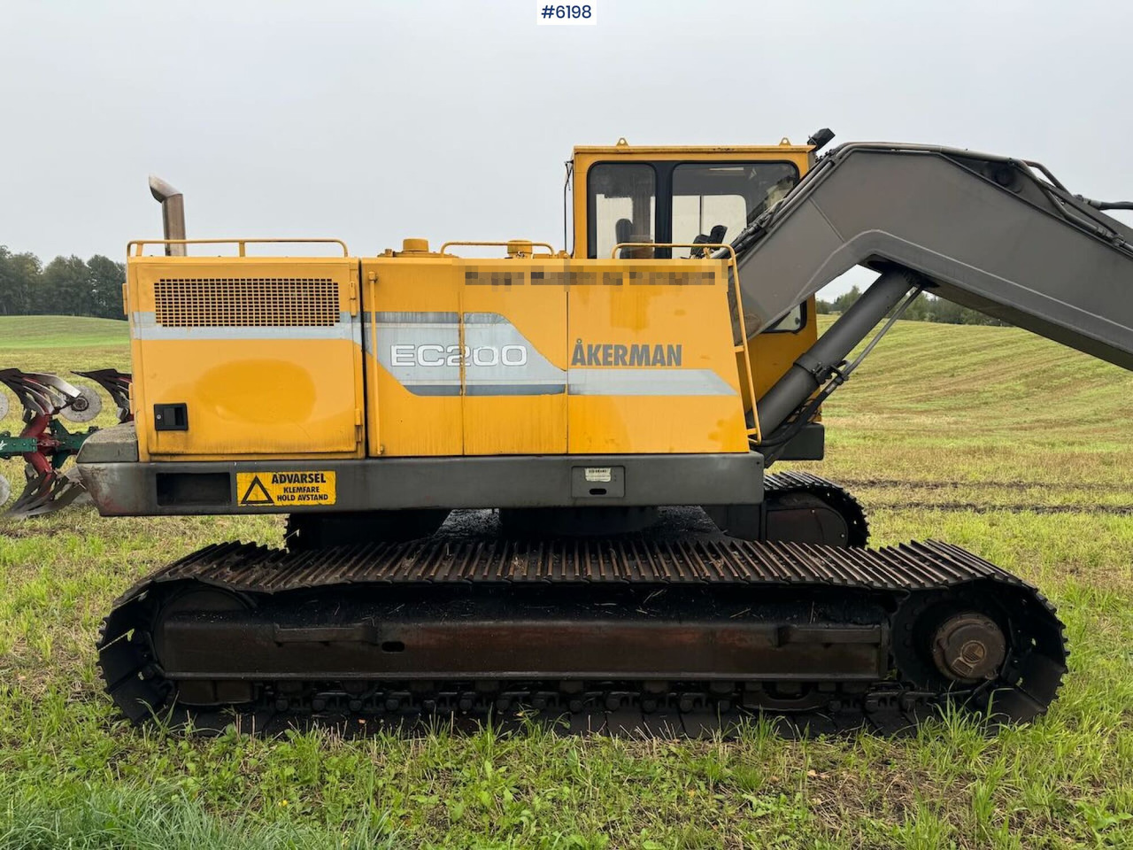 Escavadeira 1993 Åkerman EC200 Tracked excavator w/ 2 buckets. New belts and sprocket.: foto 11