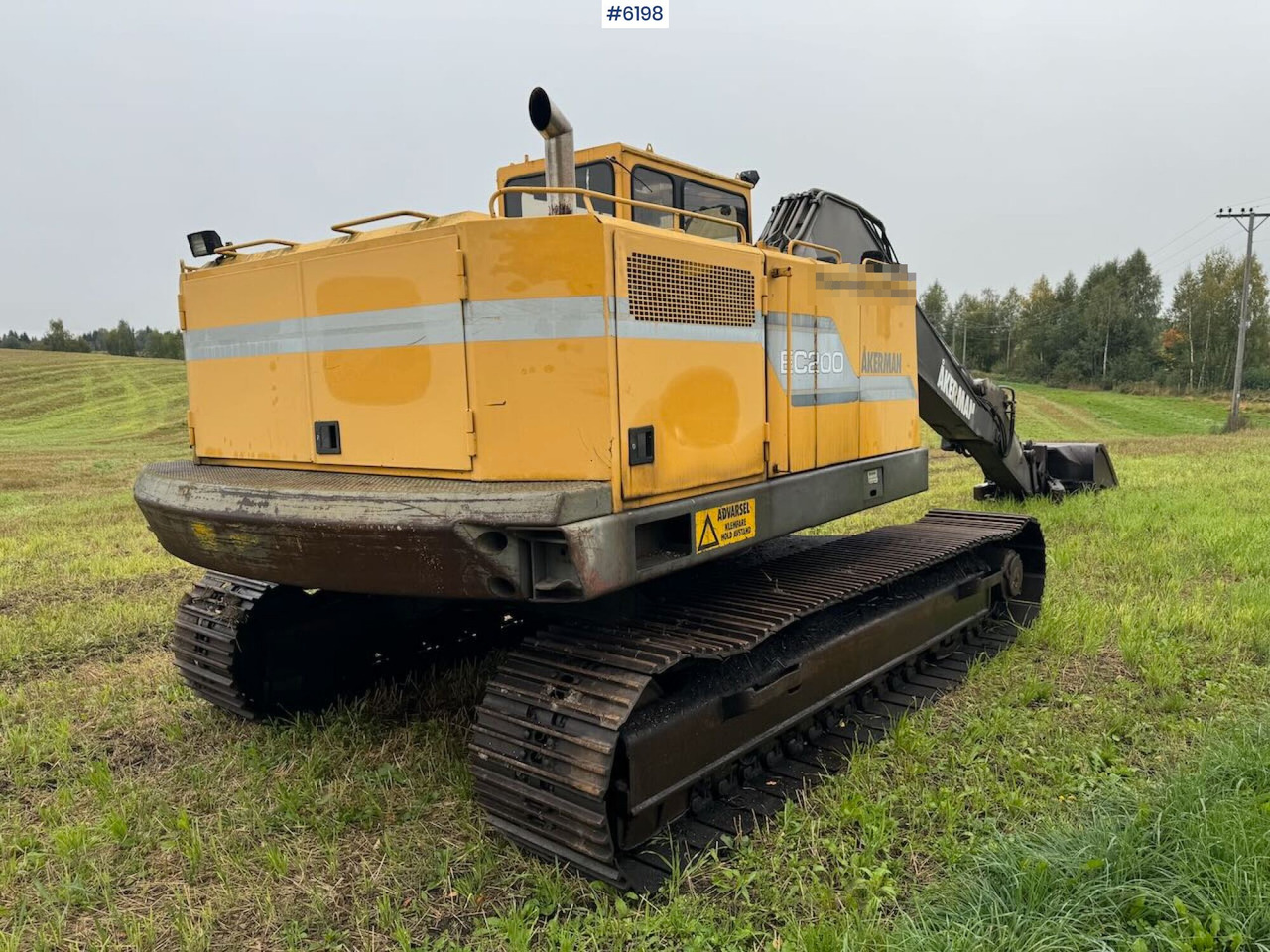 Escavadeira 1993 Åkerman EC200 Tracked excavator w/ 2 buckets. New belts and sprocket.: foto 10