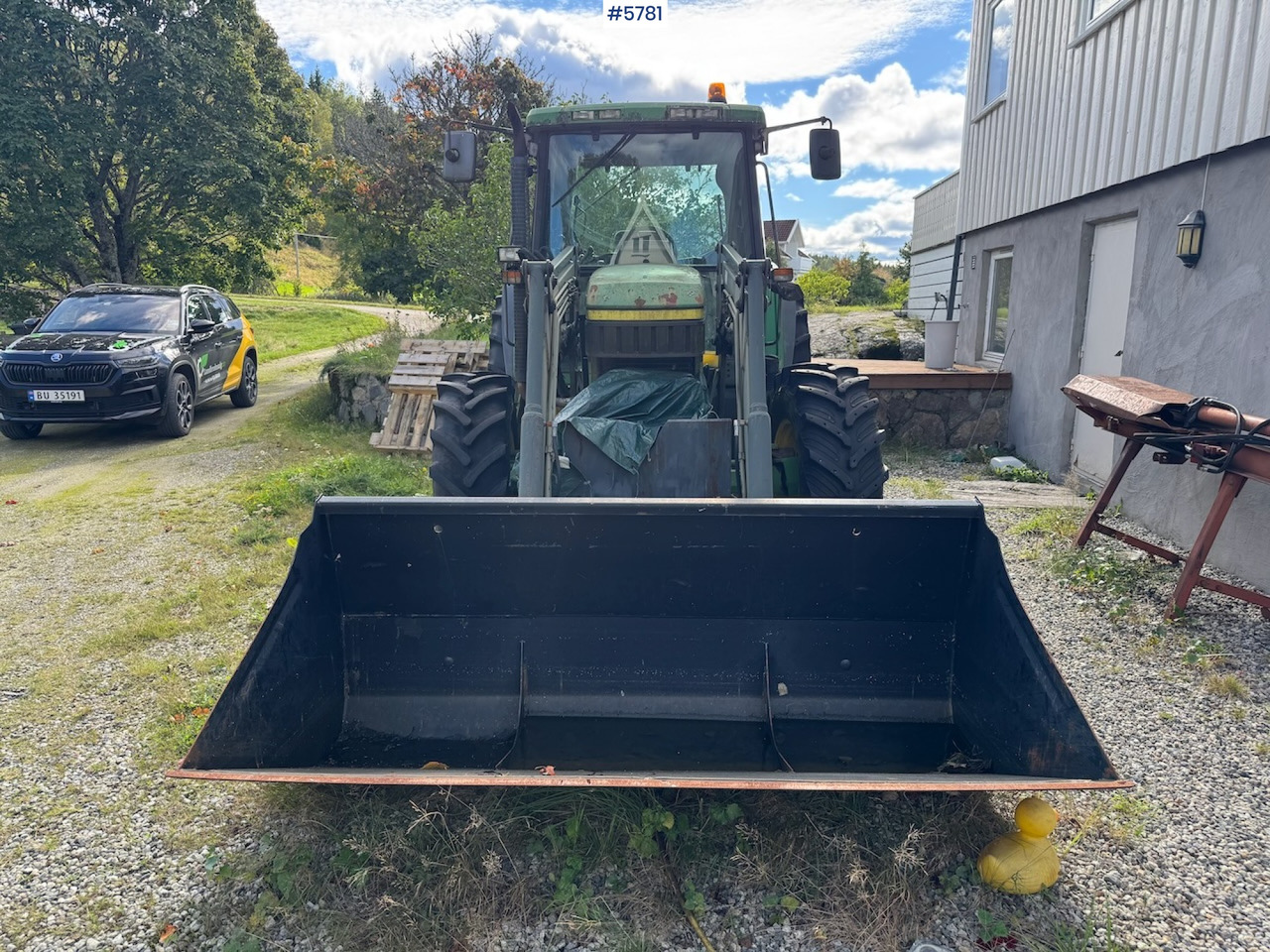 1993 John Deere 6300 w/ front loader and plow plate. - Trator: foto 3 1993 John Deere 6300 w/ front loader and plow plate. - Trator: foto 3