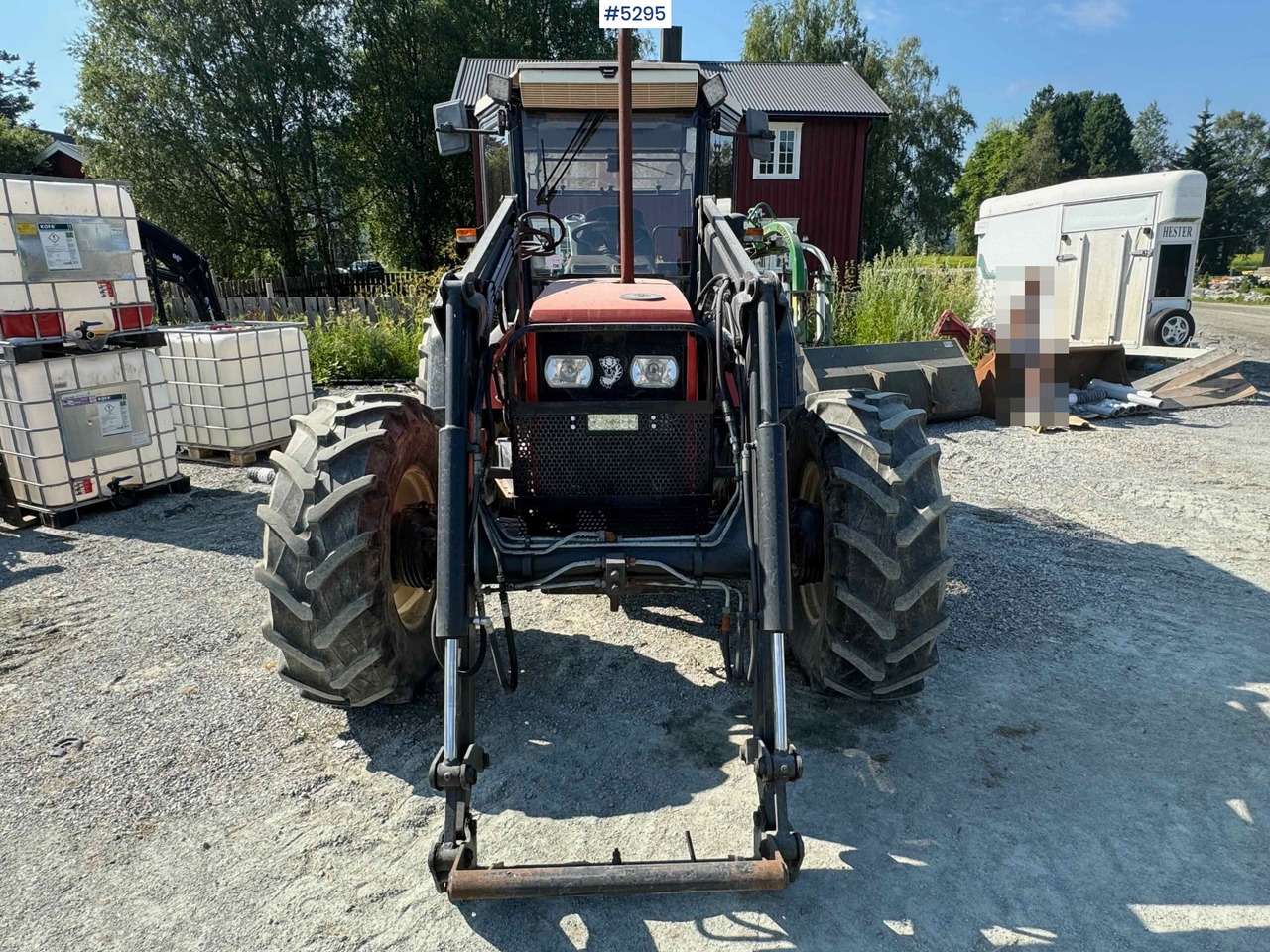 1995 SAME Antares tractor w/ front loader. WATCH VIDEO! - Trator: foto 2 1995 SAME Antares tractor w/ front loader. WATCH VIDEO! - Trator: foto 2