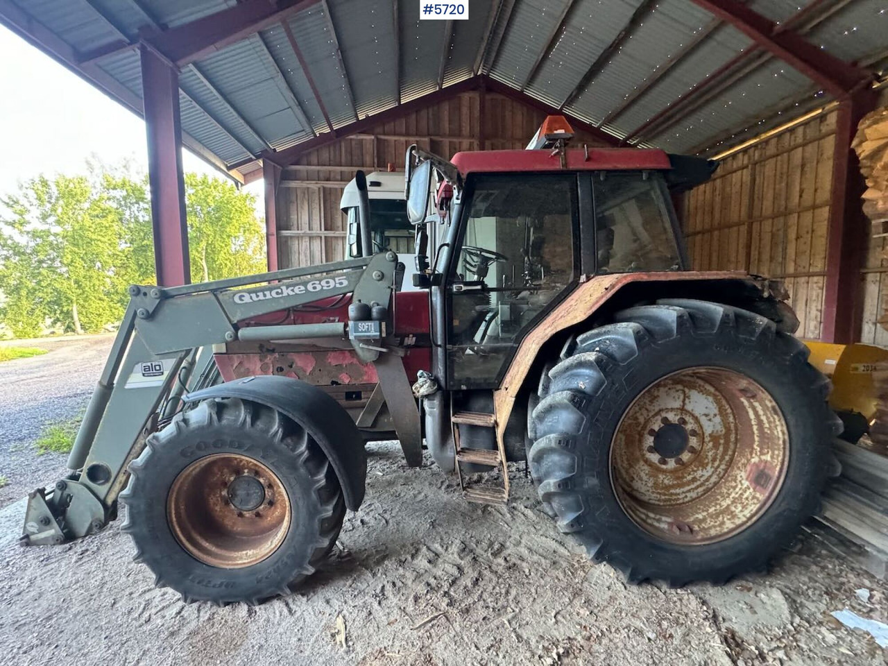 1996 Case 5140 4x4 w/ Quicke front loader - Trator: foto 2 1996 Case 5140 4x4 w/ Quicke front loader - Trator: foto 2