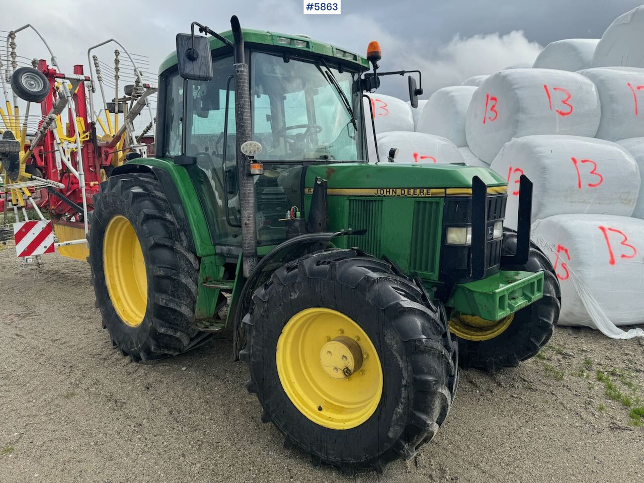 1996 John Deere 6400 4x4 w/ front loader. - Trator: foto 1 1996 John Deere 6400 4x4 w/ front loader. - Trator: foto 1