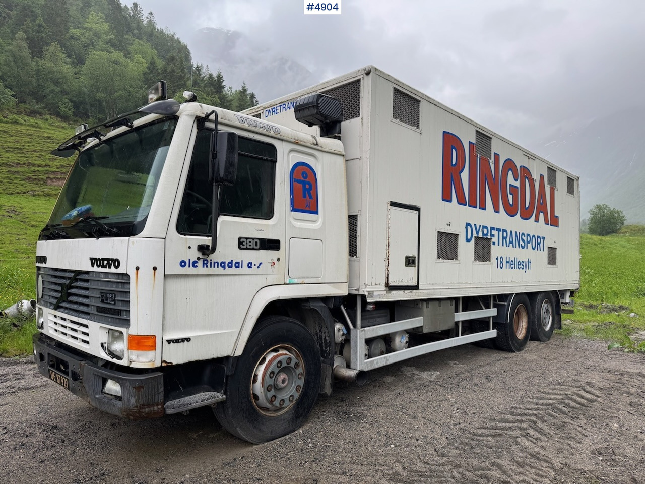 1996 Volvo FL12 6x2 Animal transport. - Camião transporte de gado: foto 4 1996 Volvo FL12 6x2 Animal transport. - Camião transporte de gado: foto 4
