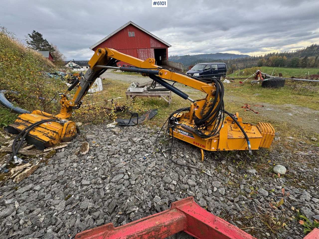 1997 Bomford Turner B49 FM - Maquina para lavrar a terra: foto 2 1997 Bomford Turner B49 FM - Maquina para lavrar a terra: foto 2