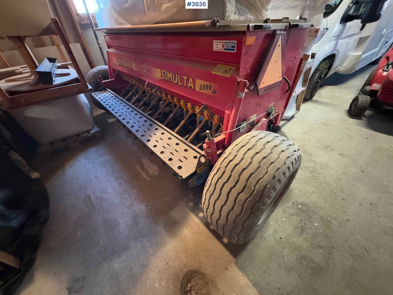 Semeadeira 1997 Junkkari Simulta 2500 seed drill: foto 8 Semeadeira 1997 Junkkari Simulta 2500 seed drill: foto 8