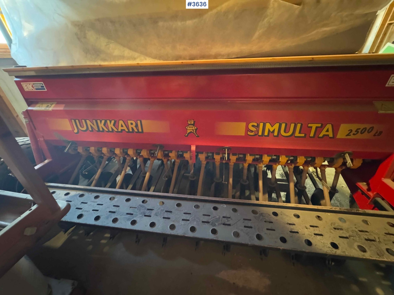 Semeadeira 1997 Junkkari Simulta 2500 seed drill: foto 9 Semeadeira 1997 Junkkari Simulta 2500 seed drill: foto 9