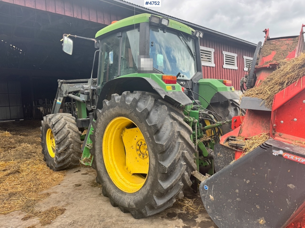 1998 John Deere 6506 4x4 w/ Front loader - Trator: foto 4 1998 John Deere 6506 4x4 w/ Front loader - Trator: foto 4