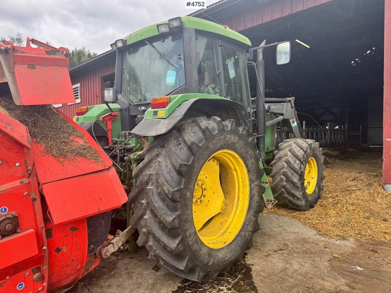1998 John Deere 6506 4x4 w/ Front loader - Trator: foto 5 1998 John Deere 6506 4x4 w/ Front loader - Trator: foto 5