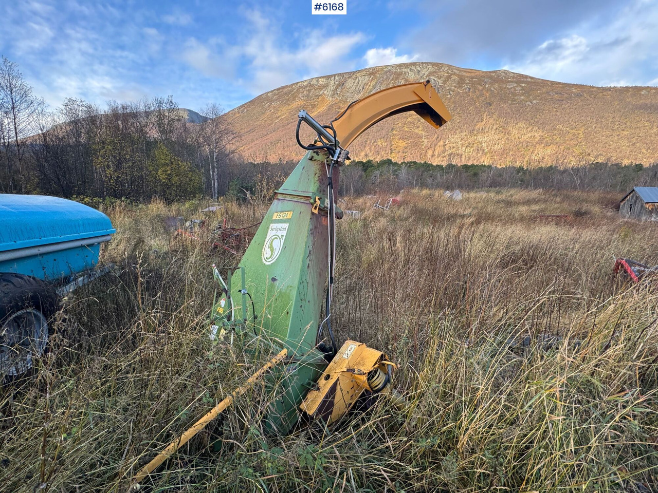 1998 Serigstad forage harvester FS134 - Máquina para produção de feno: foto 1 1998 Serigstad forage harvester FS134 - Máquina para produção de feno: foto 1