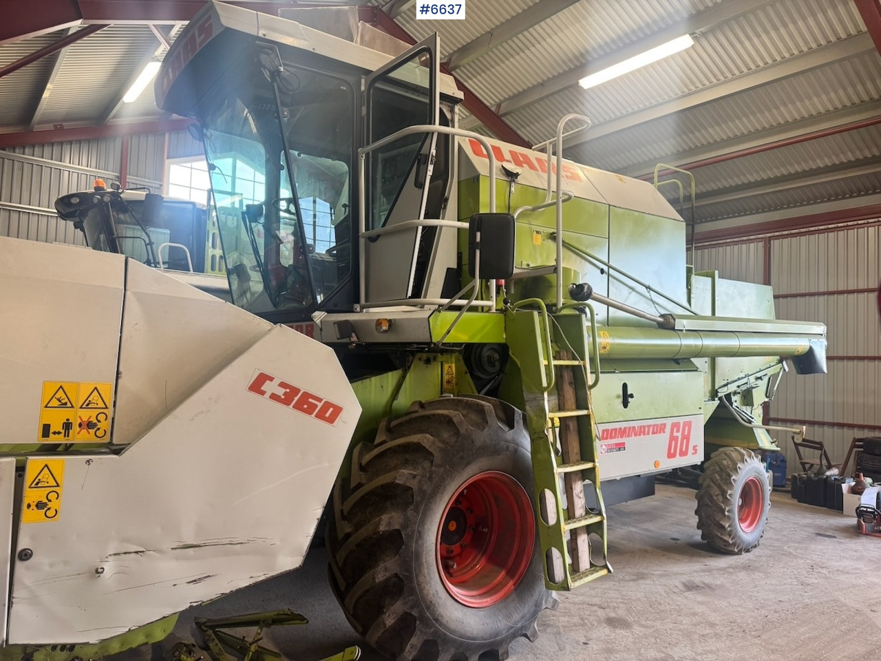 1999 Claas Dominator 68 S combine harvester with twin wheels. Well-maintained / Recently upgraded! - Ceifeira debulhadora: foto 3 1999 Claas Dominator 68 S combine harvester with twin wheels. Well-maintained / Recently upgraded! - Ceifeira debulhadora: foto 3