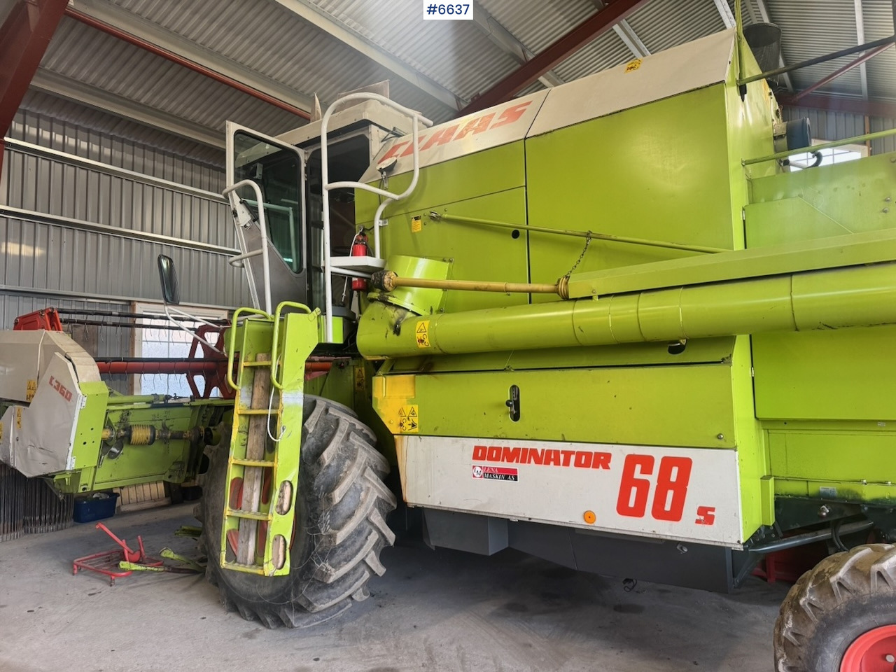 1999 Claas Dominator 68 S combine harvester with twin wheels. Well-maintained / Recently upgraded! - Ceifeira debulhadora: foto 5 1999 Claas Dominator 68 S combine harvester with twin wheels. Well-maintained / Recently upgraded! - Ceifeira debulhadora: foto 5