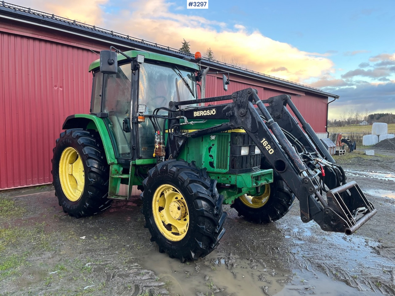 1999 John Deere 6210 SE with Front Loader - Trator: foto 4 1999 John Deere 6210 SE with Front Loader - Trator: foto 4