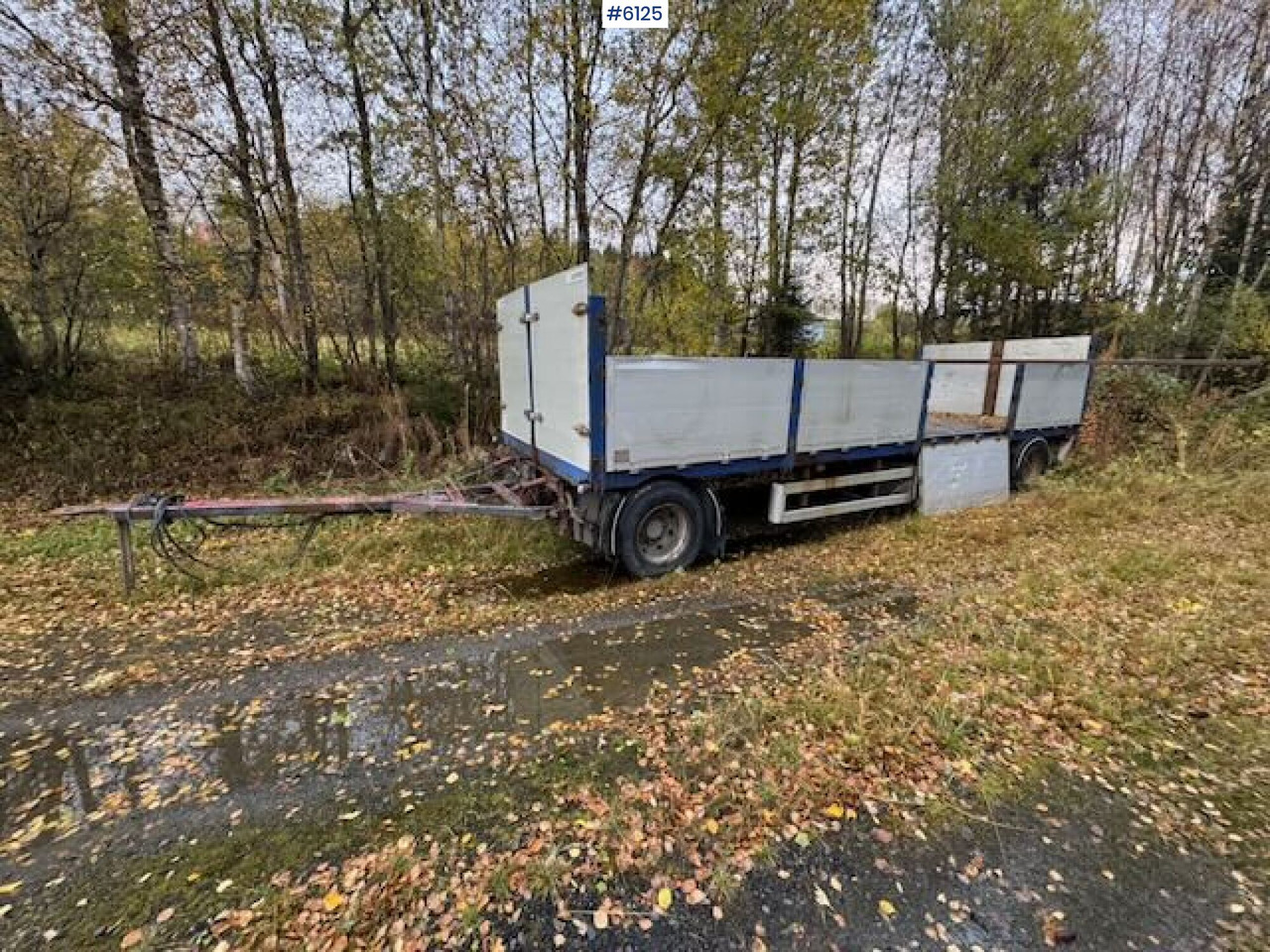 2001 Istrail 3 axle flatbed trailer - Reboque baixa: foto 1 2001 Istrail 3 axle flatbed trailer - Reboque baixa: foto 1