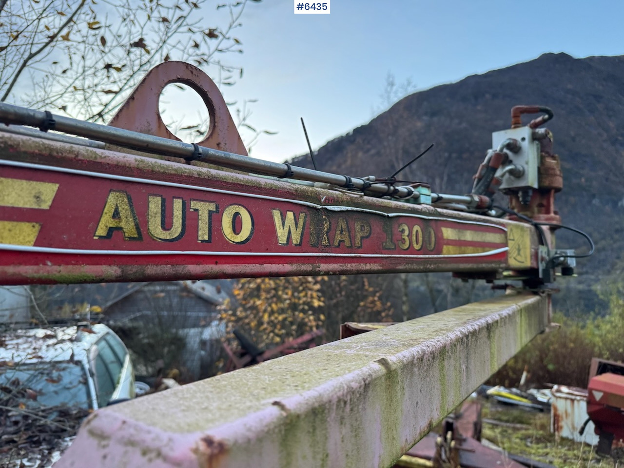 2001 Tellefsdal Auto Wrap 1300 Round bale wrapper. - Máquina para produção de feno: foto 3 2001 Tellefsdal Auto Wrap 1300 Round bale wrapper. - Máquina para produção de feno: foto 3