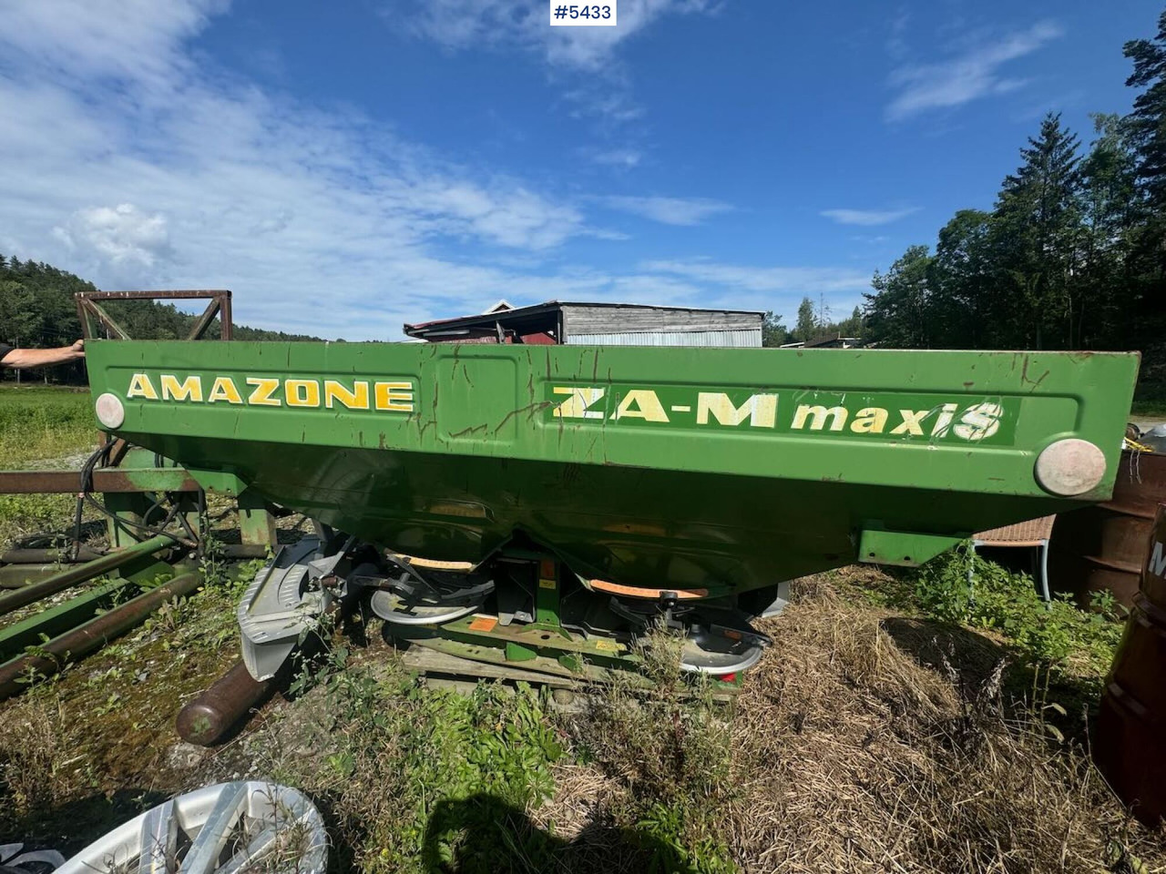 2003 Amazone ZA-M 1500 - Distribuidor de fertilizantes: foto 5 2003 Amazone ZA-M 1500 - Distribuidor de fertilizantes: foto 5