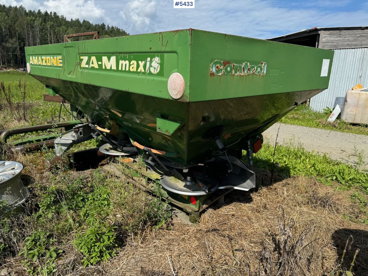 2003 Amazone ZA-M 1500 - Distribuidor de fertilizantes: foto 4 2003 Amazone ZA-M 1500 - Distribuidor de fertilizantes: foto 4