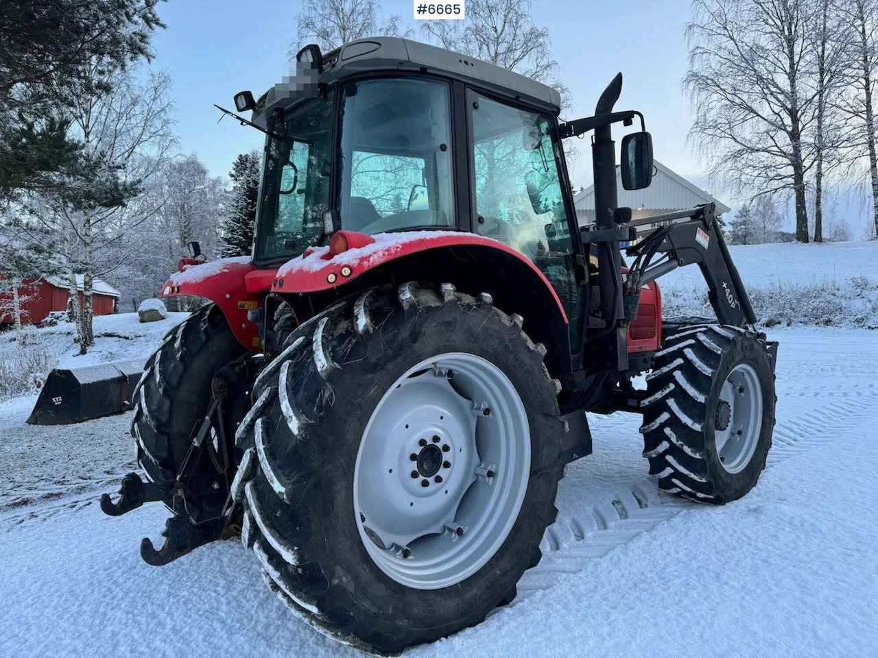2006 Massey Ferguson 6470 Dyna6 4x4 w/front loader - Trator: foto 3 2006 Massey Ferguson 6470 Dyna6 4x4 w/front loader - Trator: foto 3