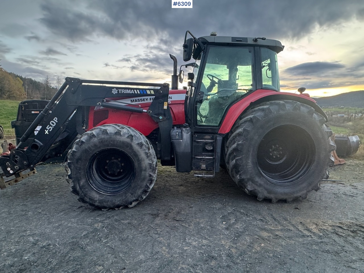 2007 Massey Ferguson 6465 Dyna 6 w/ front loader with 3rd function! - Trator: foto 2 2007 Massey Ferguson 6465 Dyna 6 w/ front loader with 3rd function! - Trator: foto 2