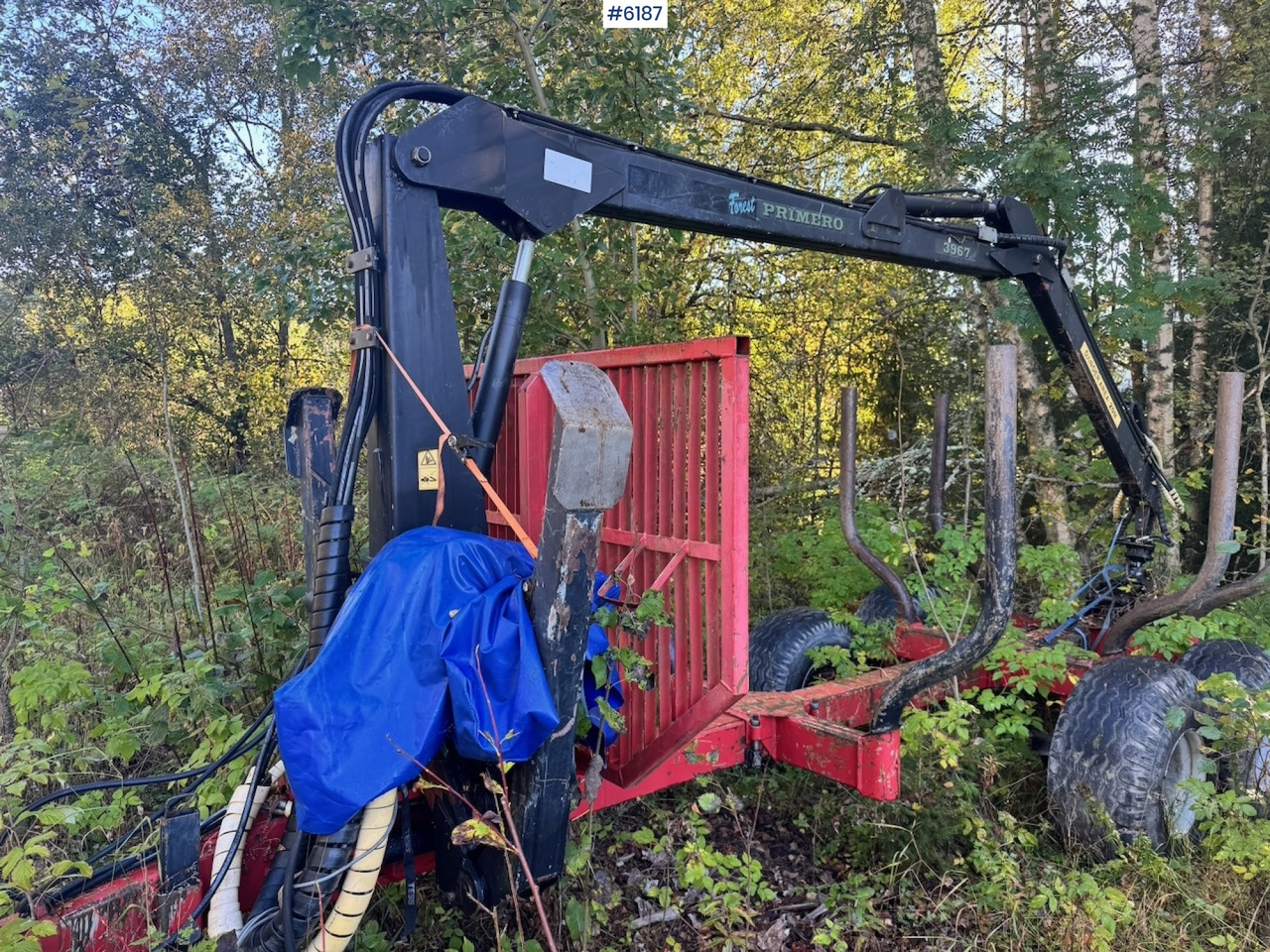 2008 Farmi Primero 3967 Timber trailer. - Reboque transporte de madeira: foto 2 2008 Farmi Primero 3967 Timber trailer. - Reboque transporte de madeira: foto 2
