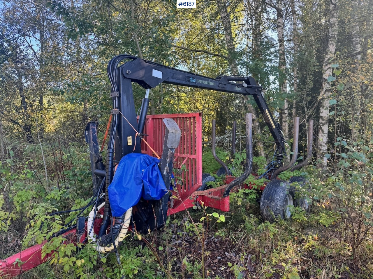 2008 Farmi Primero 3967 Timber trailer. - Reboque transporte de madeira: foto 1 2008 Farmi Primero 3967 Timber trailer. - Reboque transporte de madeira: foto 1
