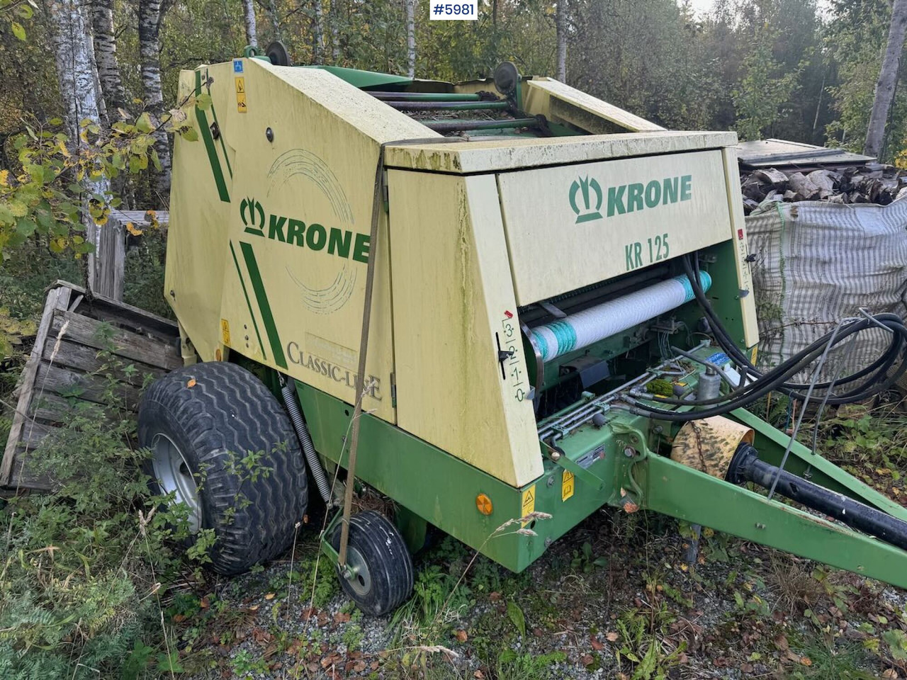 2009 Krone KR 125 - Máquina para produção de feno: foto 2 2009 Krone KR 125 - Máquina para produção de feno: foto 2
