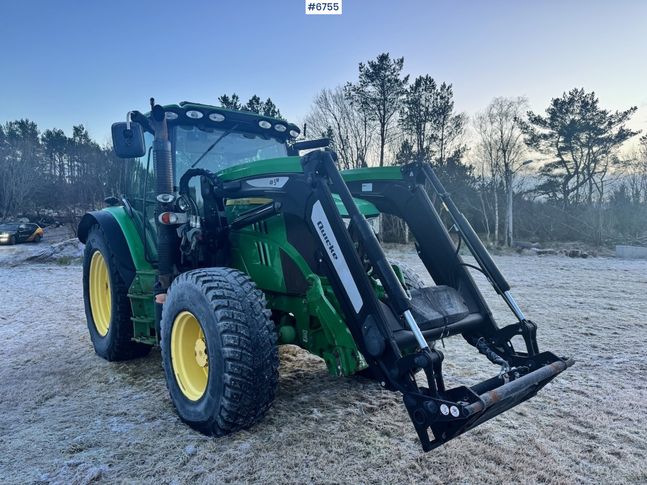 2013 John Deere 6125R w/ Front Hydraulics and Front Loader. - Trator: foto 2 2013 John Deere 6125R w/ Front Hydraulics and Front Loader. - Trator: foto 2