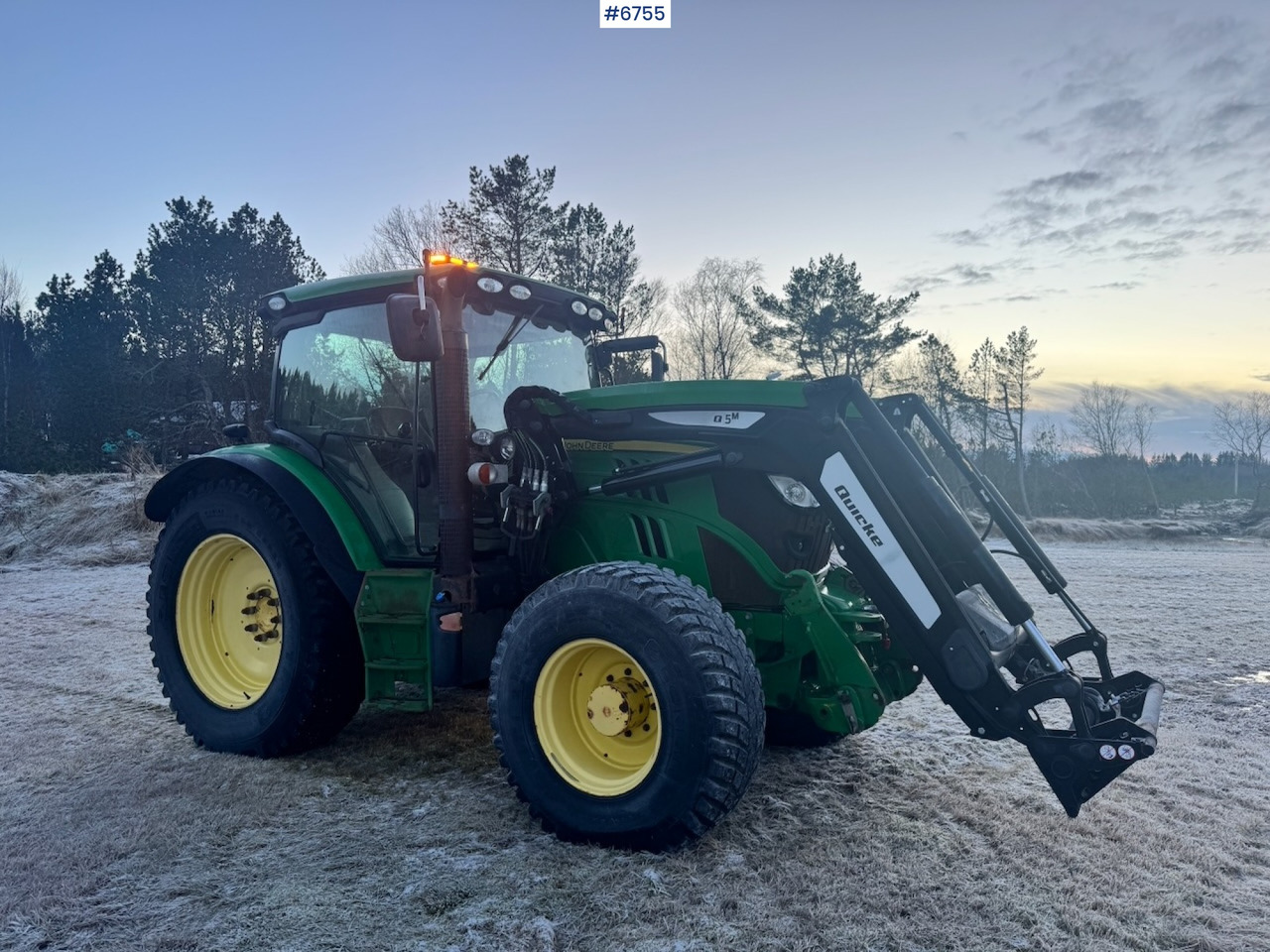 2013 John Deere 6125R w/ Front Hydraulics and Front Loader. - Trator: foto 4 2013 John Deere 6125R w/ Front Hydraulics and Front Loader. - Trator: foto 4