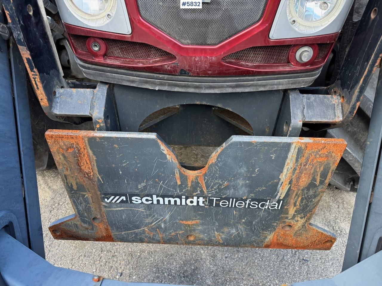 Trator 2014 Valtra T193 H w/ front loader and plow plate.: foto 6