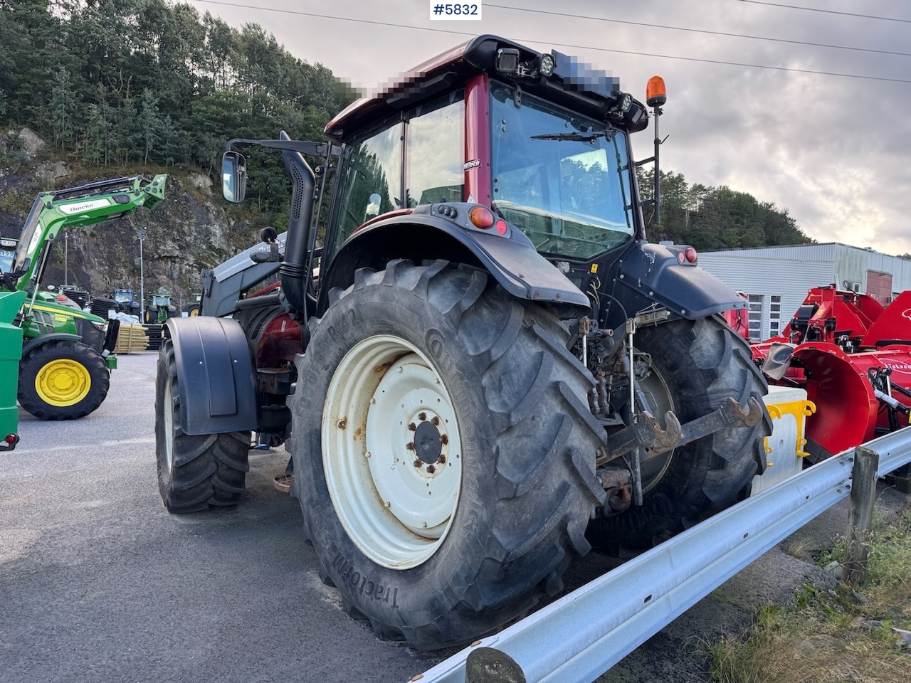 Trator 2014 Valtra T193 H w/ front loader and plow plate.: foto 10