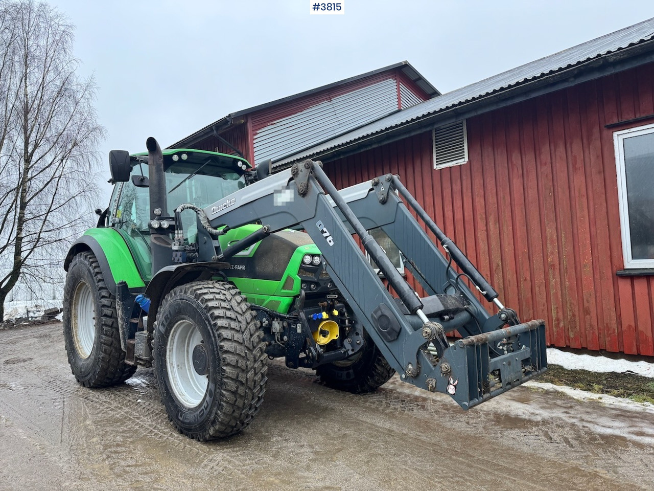 2015 Deutz-fahr 6190 Agrotron w/ Front loader, Front PTO and 2 sets of tires. - Trator: foto 1 2015 Deutz-fahr 6190 Agrotron w/ Front loader, Front PTO and 2 sets of tires. - Trator: foto 1