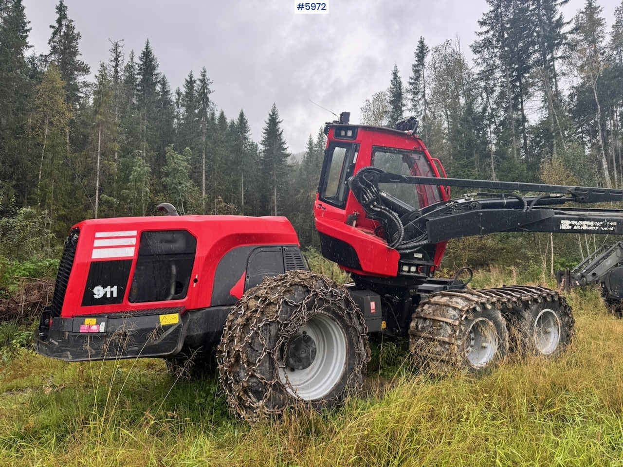 2015 Komatsu 911-6 Harvester with newer head. - Harvester: foto 3 2015 Komatsu 911-6 Harvester with newer head. - Harvester: foto 3
