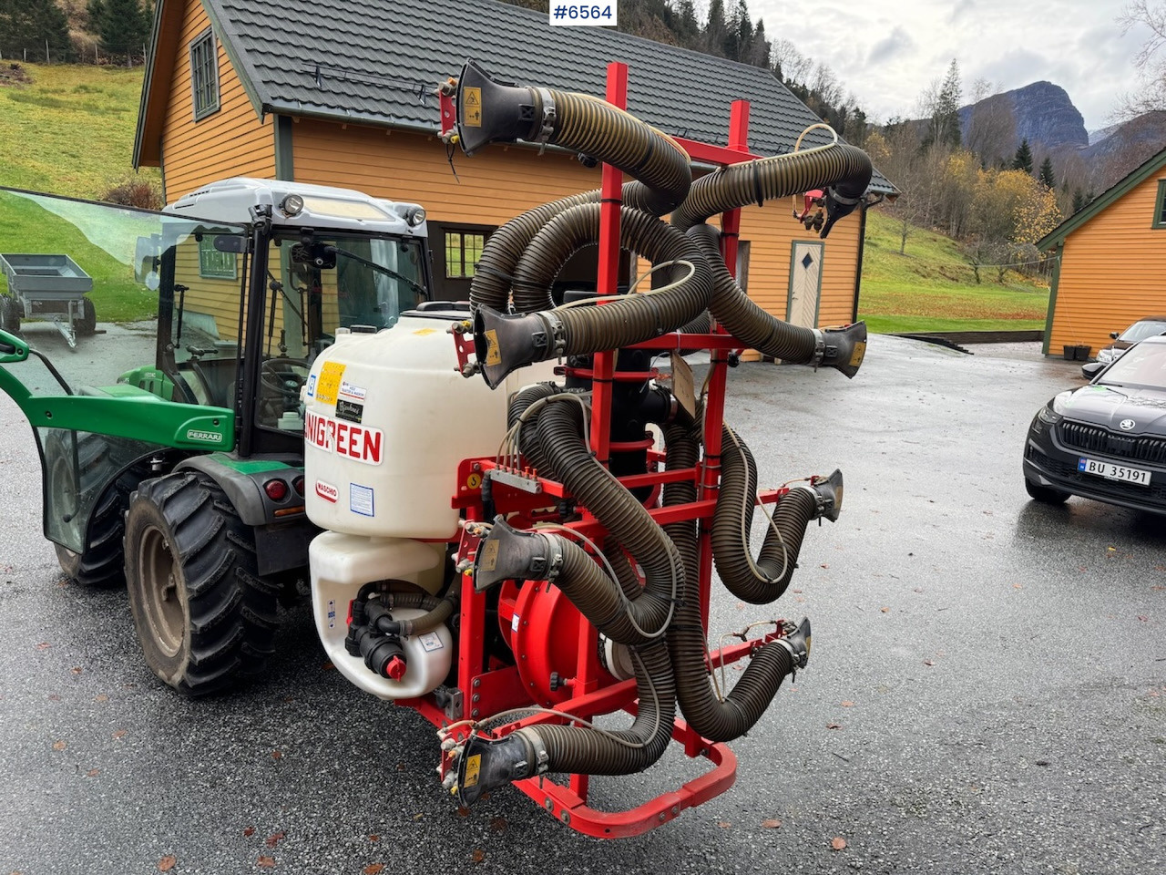 2015 Mascio Turboteuton Unigreen 600 liter Tåkesprøyte. - Pulverizador agricola: foto 2 2015 Mascio Turboteuton Unigreen 600 liter Tåkesprøyte. - Pulverizador agricola: foto 2