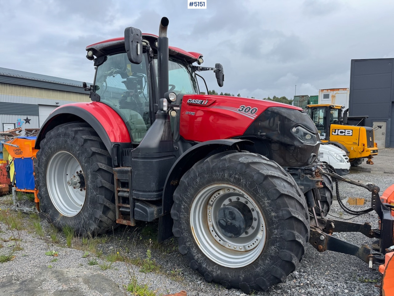 2016 Case IH Optum 300 CVX w/front hydraulics and plowing rig - Trator: foto 4 2016 Case IH Optum 300 CVX w/front hydraulics and plowing rig - Trator: foto 4