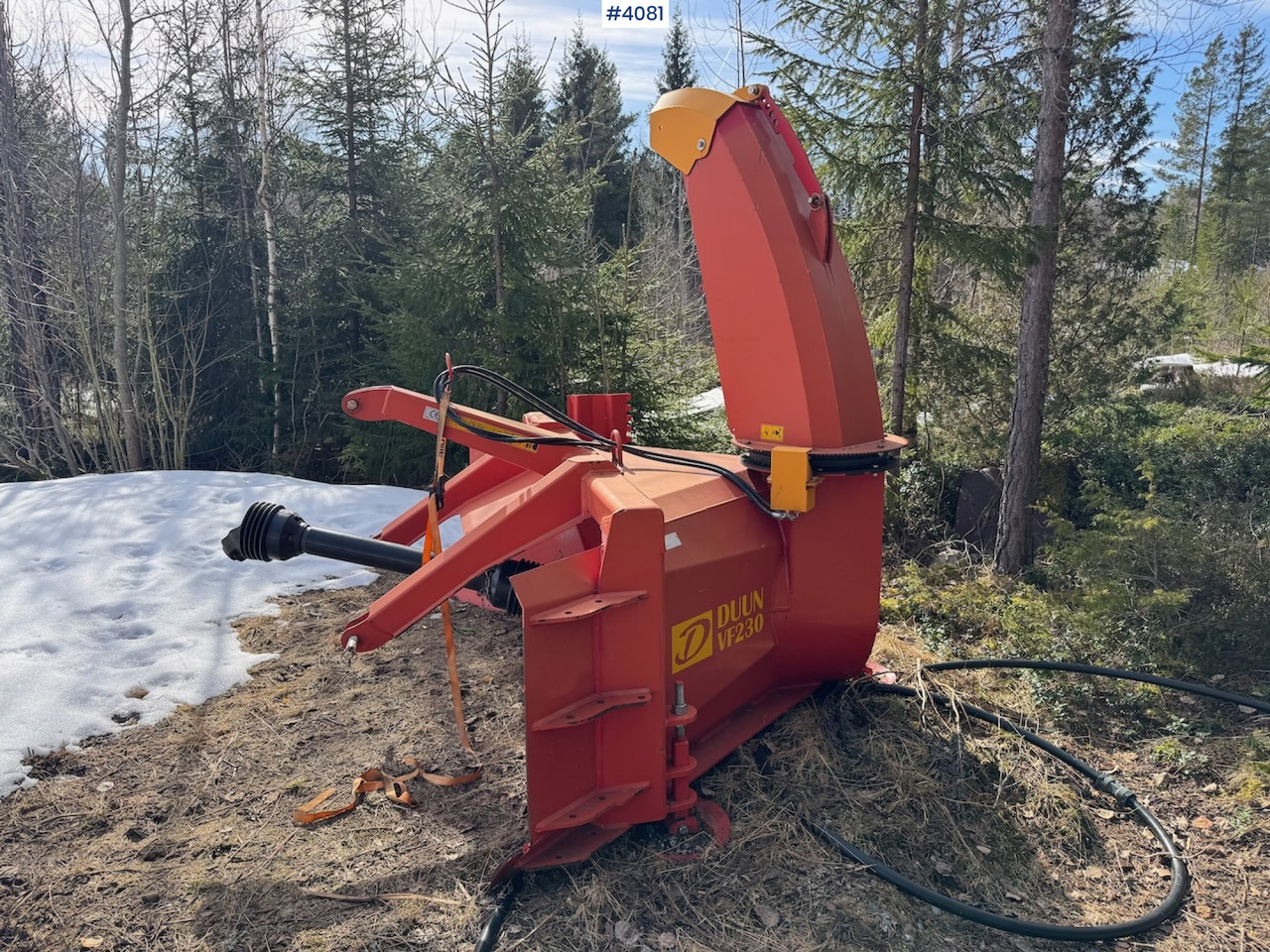2017 Duun VF 230 - Removedor de neve: foto 4 2017 Duun VF 230 - Removedor de neve: foto 4
