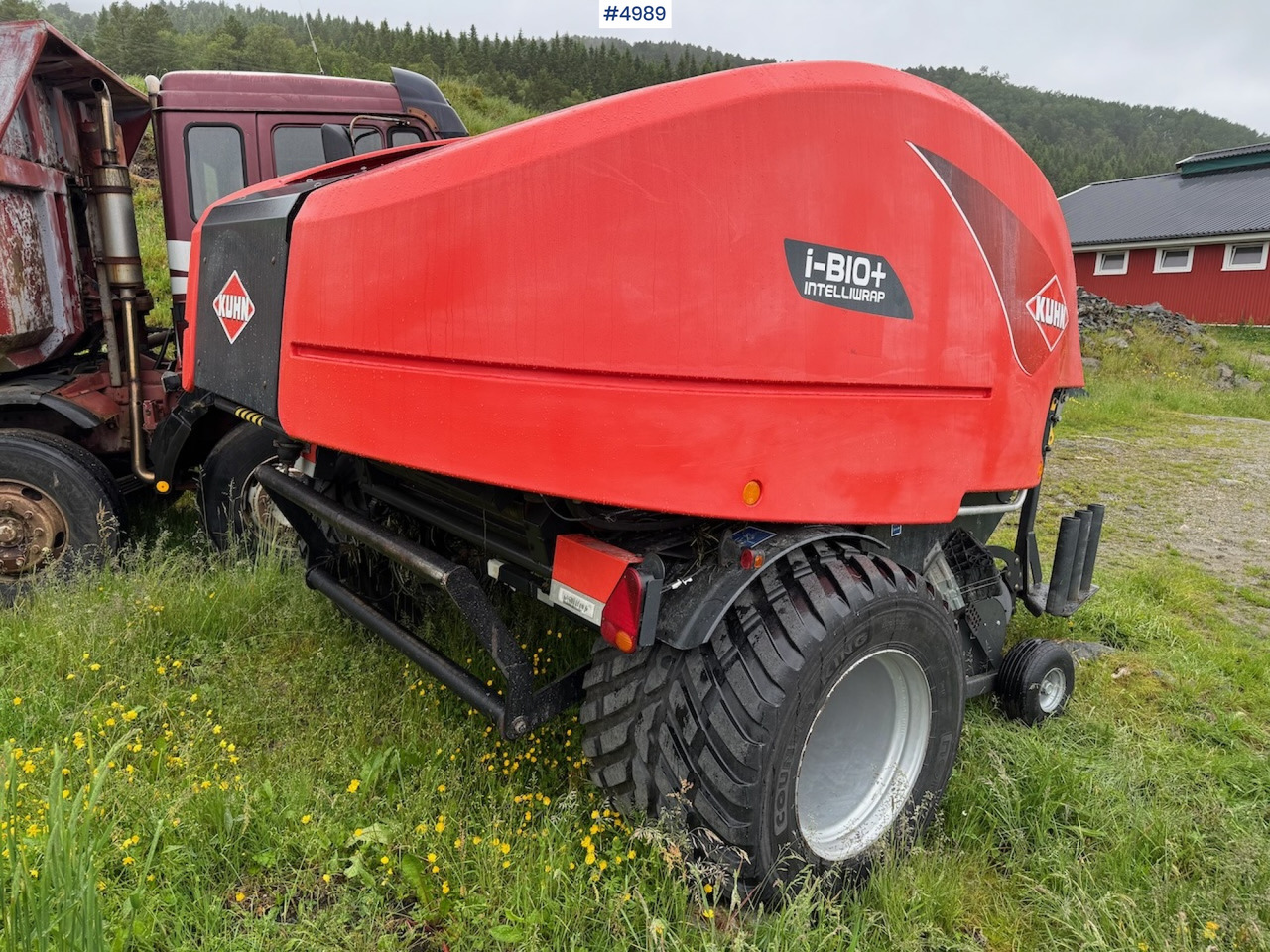 Máquina para produção de feno 2017 Kuhn i-BIO+ Intelliwrap.: foto 7