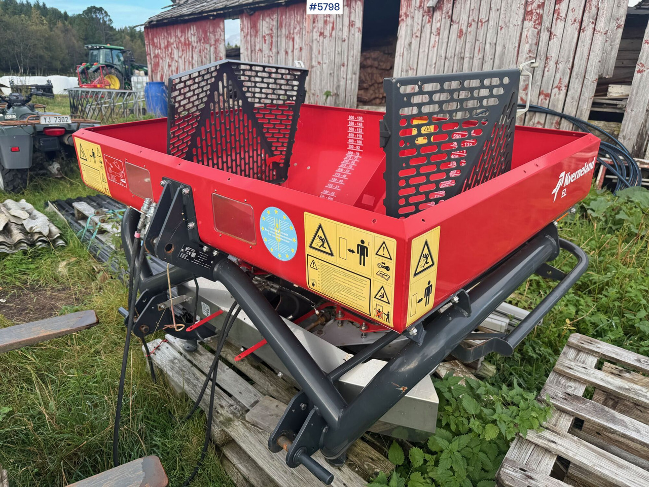 2018 Kverneland Manure spreader. Repair project - Distribuidor de fertilizantes: foto 5 2018 Kverneland Manure spreader. Repair project - Distribuidor de fertilizantes: foto 5
