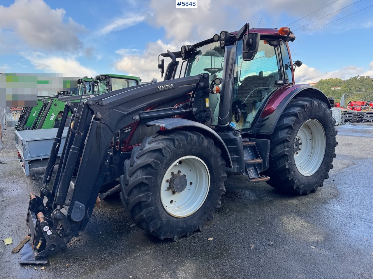 2018 Valtra N174 w/ front loader and plow plate. - Trator: foto 3 2018 Valtra N174 w/ front loader and plow plate. - Trator: foto 3