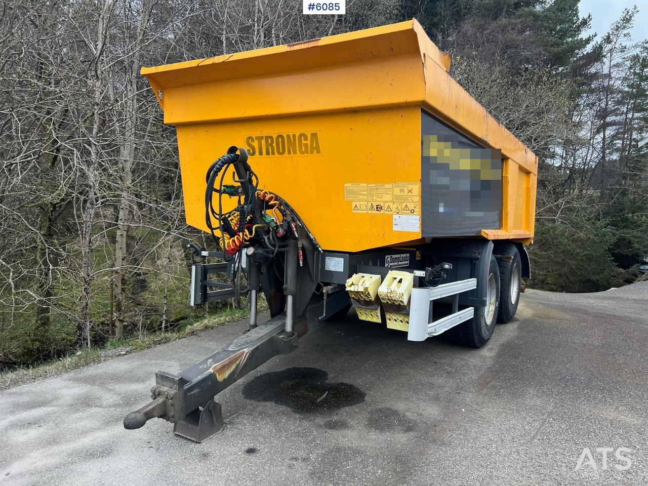 2019 2 axle Stronga DL1200 Dumper trailer - Reboque basculante agrícola: foto 4 2019 2 axle Stronga DL1200 Dumper trailer - Reboque basculante agrícola: foto 4