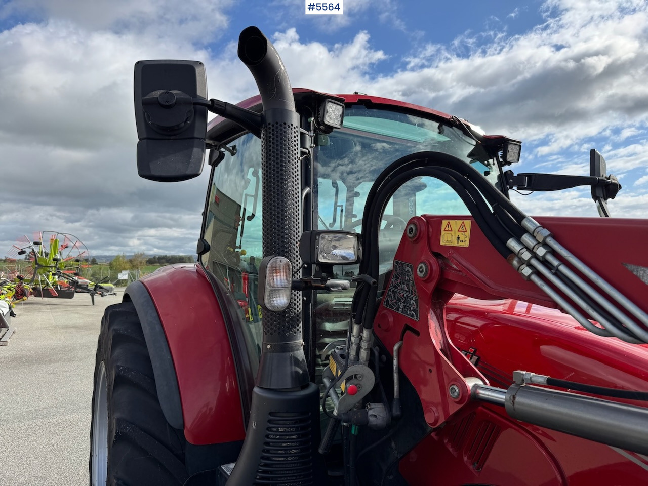 2019 Case IH Luxxum 120 m/ frontlaster. - Trator: foto 3 2019 Case IH Luxxum 120 m/ frontlaster. - Trator: foto 3
