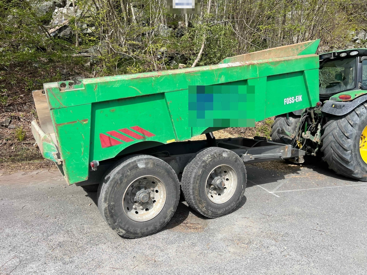 2020 Foss Eik 5.150 2 axle tractor trailer - Reboque agrícola: foto 3 2020 Foss Eik 5.150 2 axle tractor trailer - Reboque agrícola: foto 3