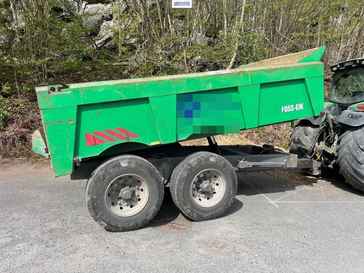 2020 Foss Eik 5.150 2 axle tractor trailer - Reboque agrícola: foto 2 2020 Foss Eik 5.150 2 axle tractor trailer - Reboque agrícola: foto 2