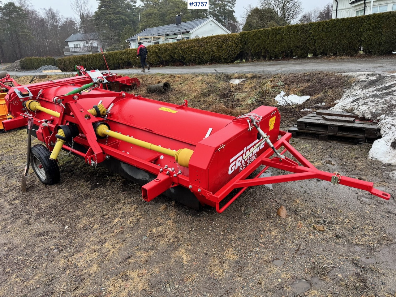 2022 Grimme KS3600 Rice crusher. - Triturador de folhas para batata: foto 3 2022 Grimme KS3600 Rice crusher. - Triturador de folhas para batata: foto 3