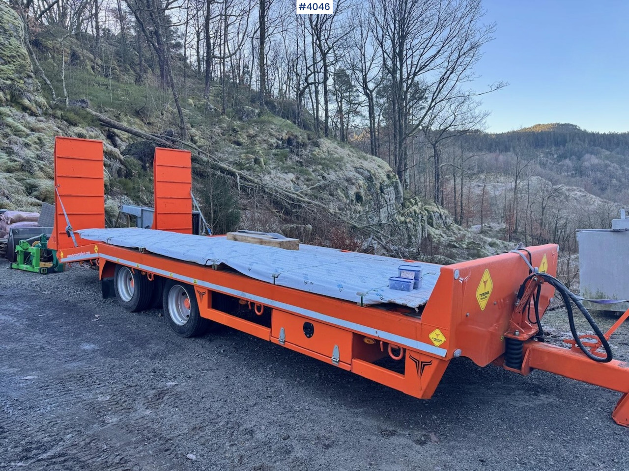 2022 PF Sisu Machine trailer for tractor. - Reboque baixa: foto 2 2022 PF Sisu Machine trailer for tractor. - Reboque baixa: foto 2