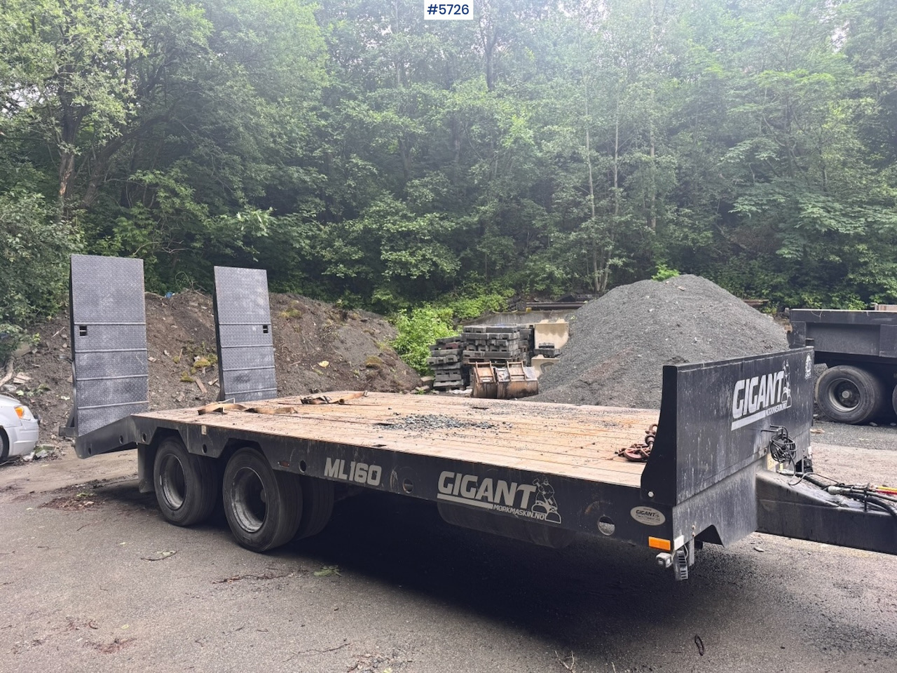 2023 Gigant ML-160 Machine trailer for tractor. - Reboque baixa: foto 5 2023 Gigant ML-160 Machine trailer for tractor. - Reboque baixa: foto 5