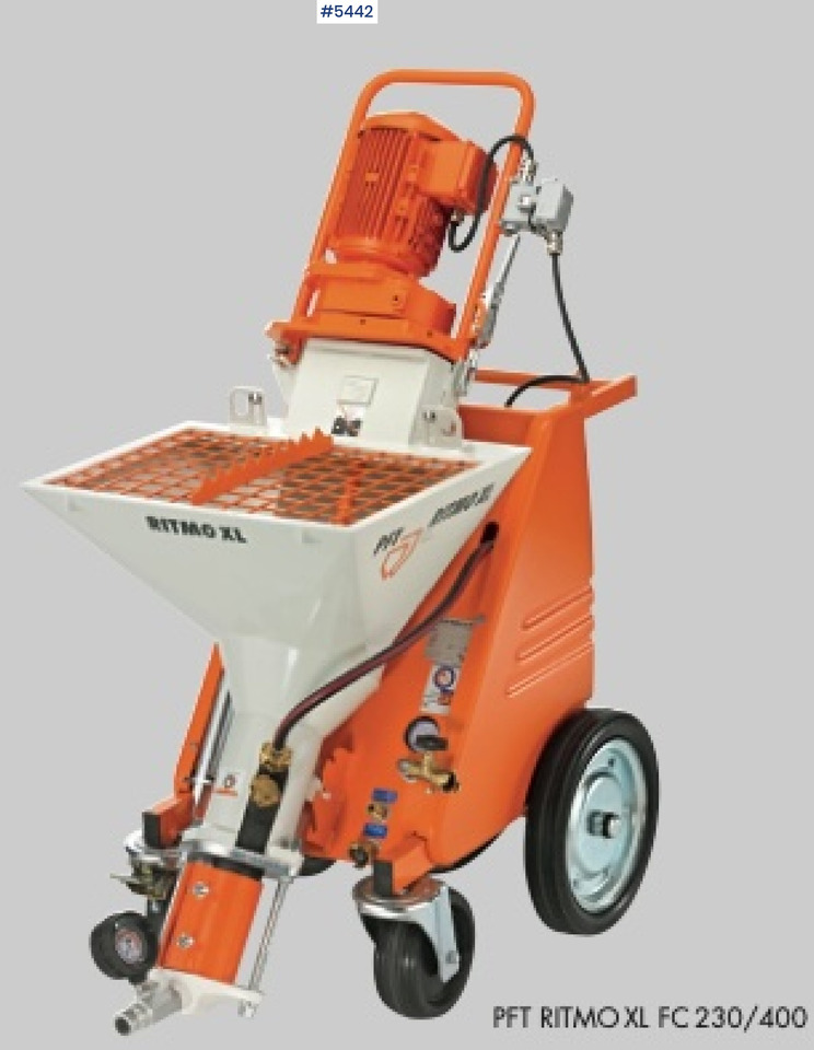 2023 PFT Ritmo XL Mørtelmiksepumpe - Equipamento de betão: foto 1 2023 PFT Ritmo XL Mørtelmiksepumpe - Equipamento de betão: foto 1